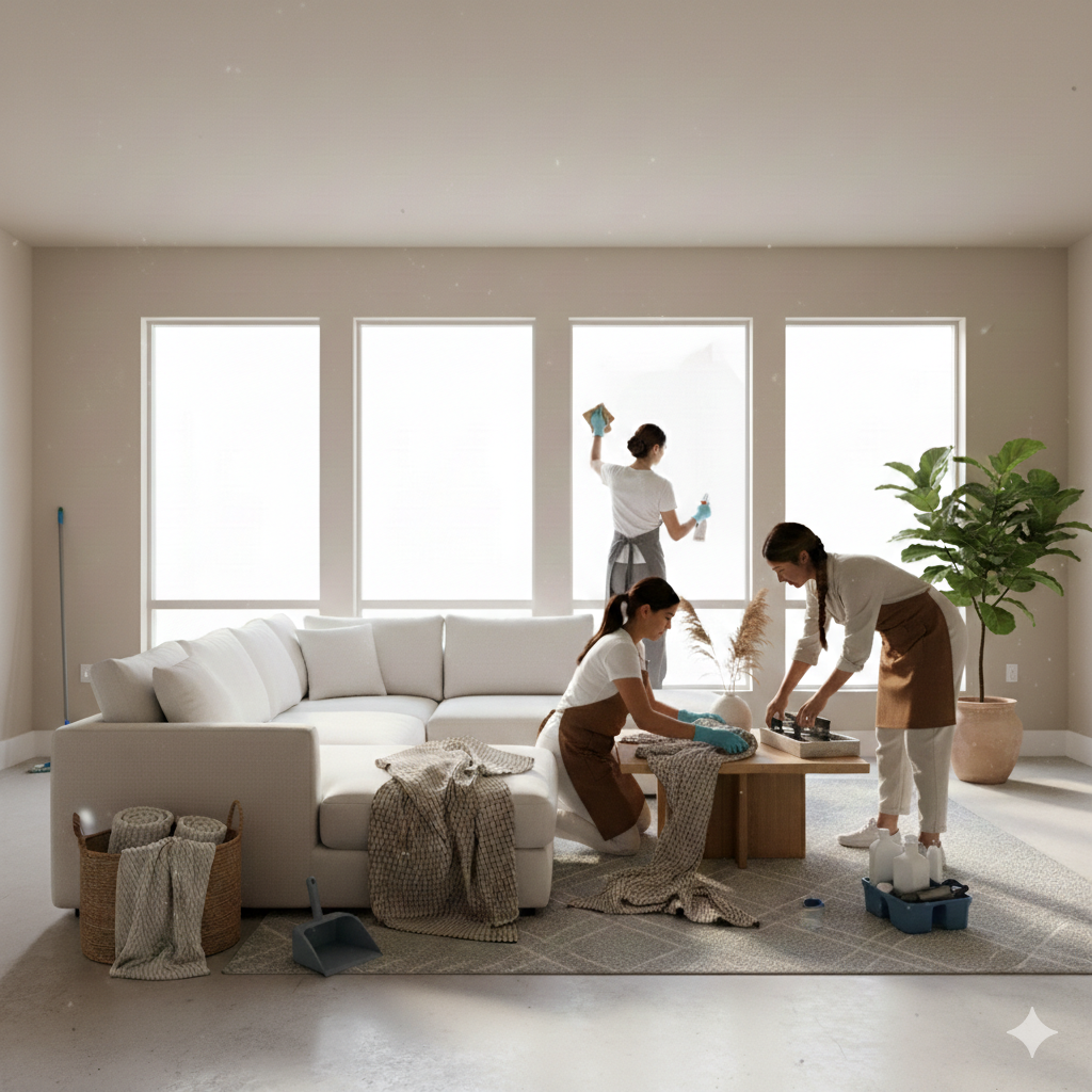 decluttering cleaning service