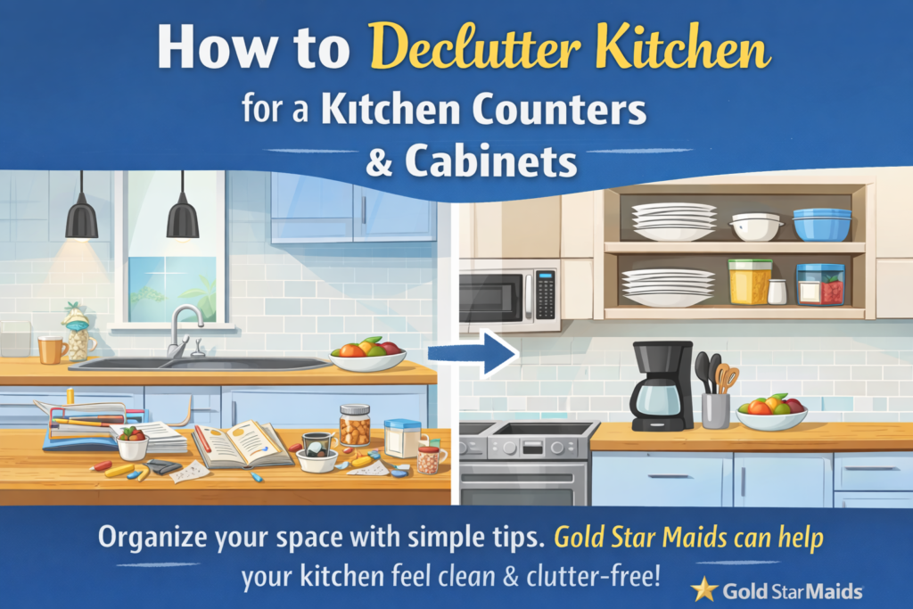 declutter kitchen